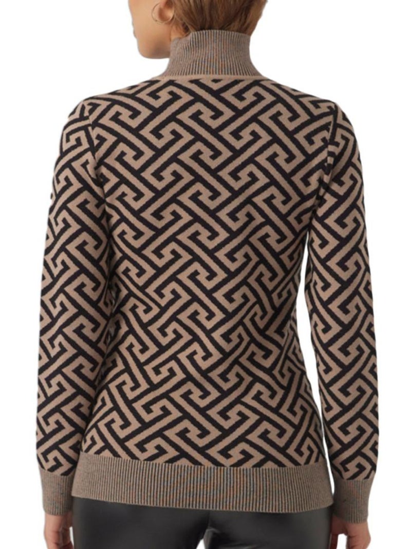 Camisola de Gravidez Vero Moda Maria Castanha/Preta para Mulher Preto - Kiabi
