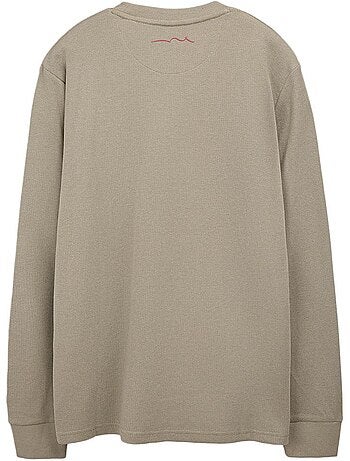 Camisola de Homem Teddy Smith Waffle Caqui