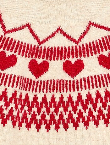 Camisola de jacquard