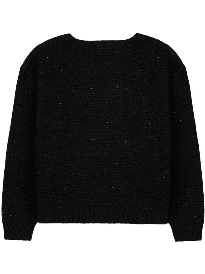 Camisola de Lantejoulas Preta/Prateada Teddy Smith Prachel para Mulher Preto - Kiabi
