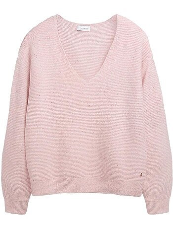 Camisola de Lantejoulas Rosa para Mulher Teddy Smith Prachel