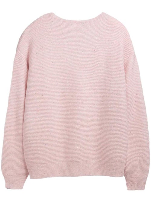Camisola de Lantejoulas Rosa para Mulher Teddy Smith Prachel - Kiabi Camisola de Lantejoulas Rosa para Mulher Teddy Smith Prachel - Kiabi