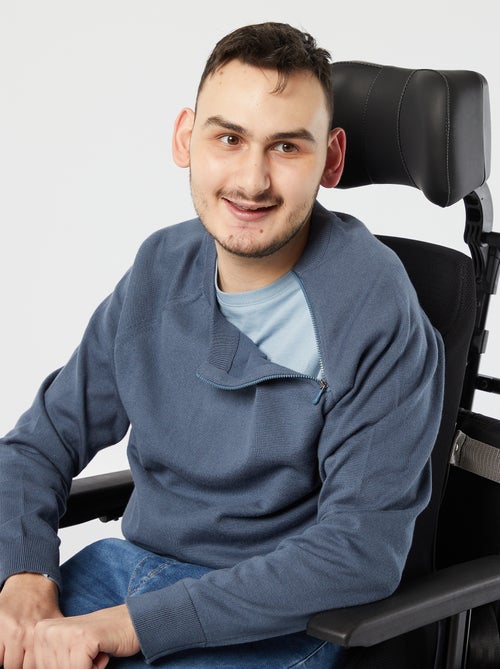 Camisola de malha - coleção fácil de vestir - Kiabi