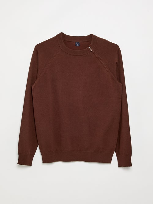 Camisola de malha - coleção fácil de vestir - Kiabi