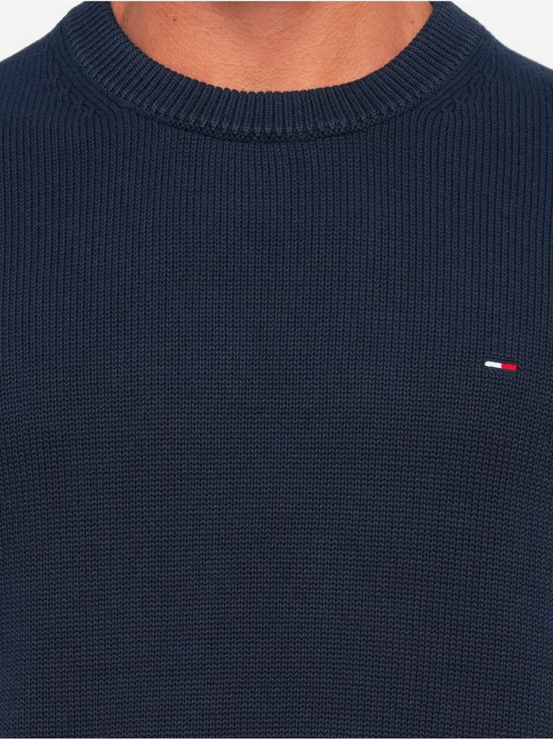 Camisola de malha - tommy jeans Azul escuro - Kiabi