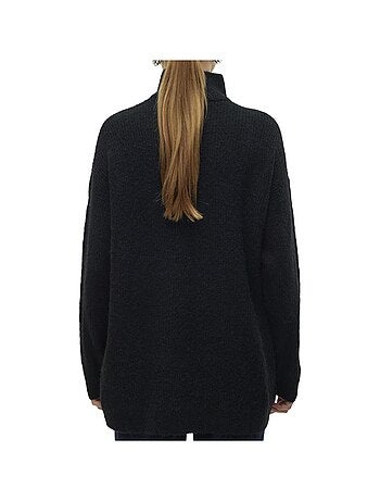 Camisola Vero Moda Mili com Fecho 1/4 para Mulher em Preto