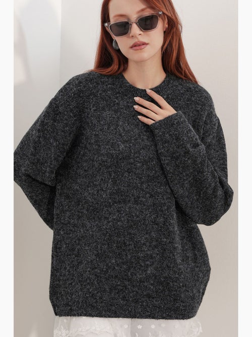 Camisola de malha canelada bdart - Kiabi Camisola de malha canelada bdart - Kiabi