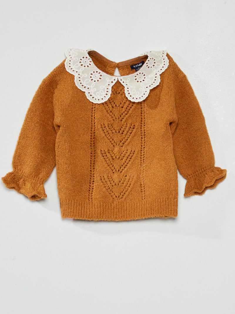Camisola de malha CASTANHO - Kiabi