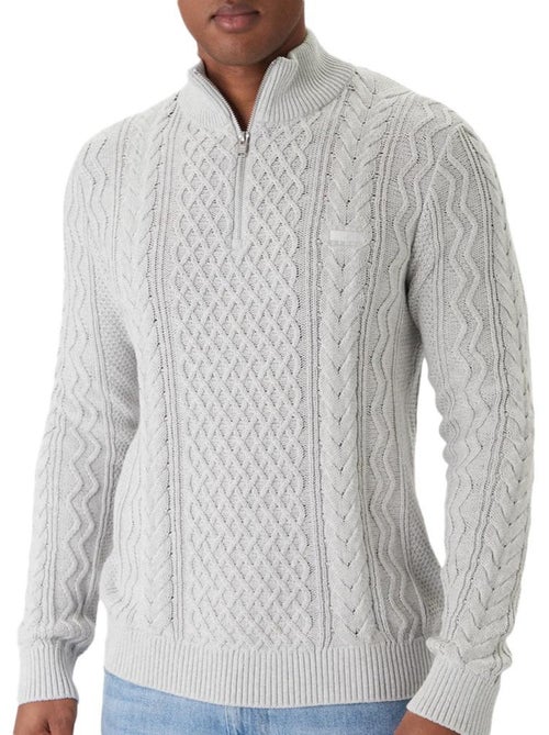 Camisola de malha cinza tommy hilfiger para homem - Kiabi Camisola de malha cinza tommy hilfiger para homem - Kiabi