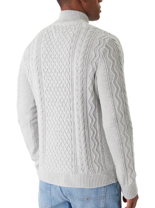 Camisola de malha cinza tommy hilfiger para homem - Kiabi Camisola de malha cinza tommy hilfiger para homem - Kiabi