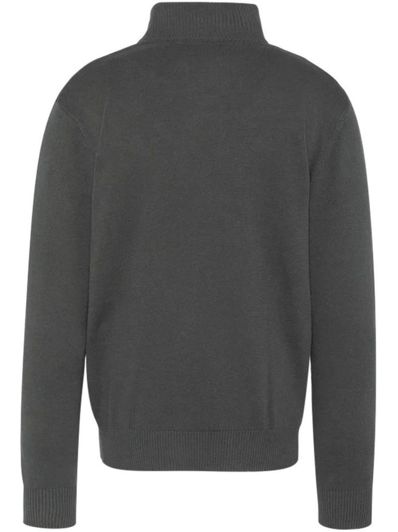 Camisola de Malha Cinzenta Antracite para Homem Schott PLB127 Cinza-prateado - Kiabi
