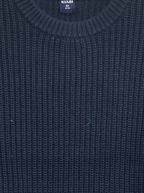 Camisola de malha com blocos de cor - Kiabi