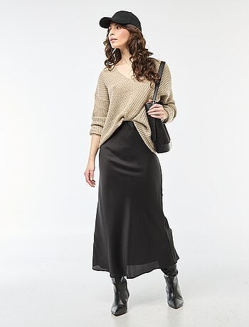 Camisola de malha com decote em V 'JDY'