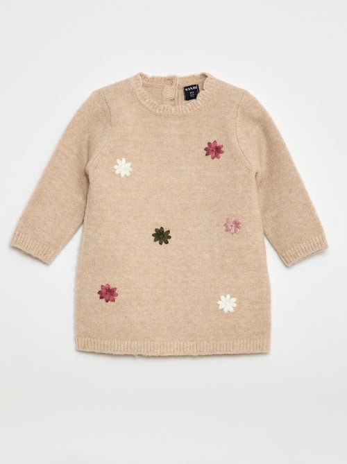 Camisola de malha com detalhe jacquard - Kiabi