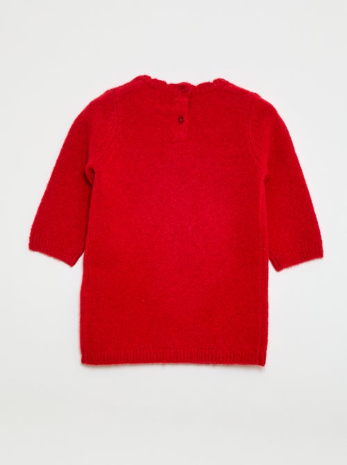 Camisola de malha com detalhe jacquard - Kiabi