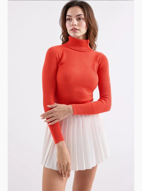 Camisola de malha com gola alta bdart - Kiabi Camisola de malha com gola alta bdart - Kiabi