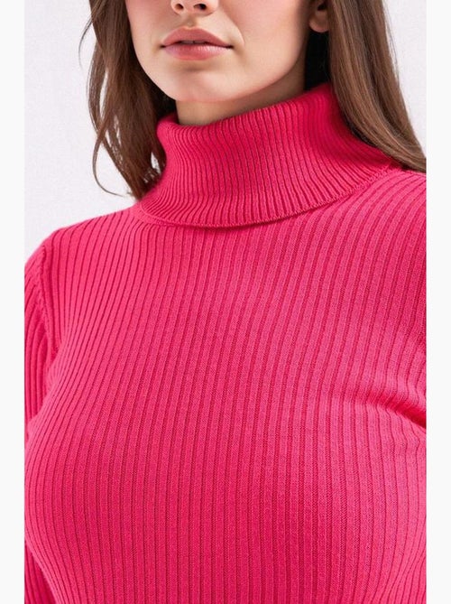 Camisola de malha com gola alta bdart - Kiabi Camisola de malha com gola alta bdart - Kiabi
