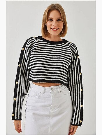 Camisola de malha com manga morcego lucci