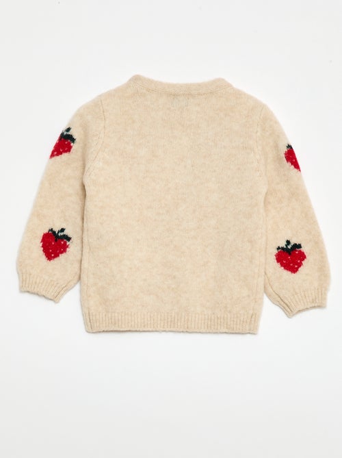 Camisola de malha com padrão fantasia - Kiabi