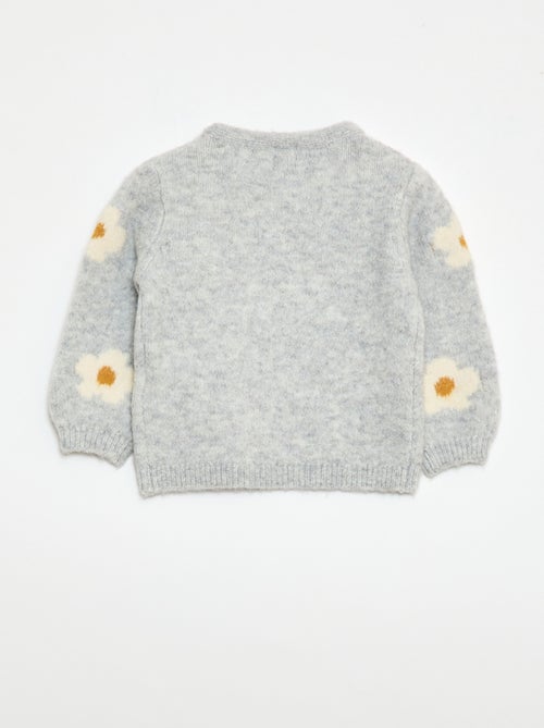 Camisola de malha com padrão fantasia - Kiabi