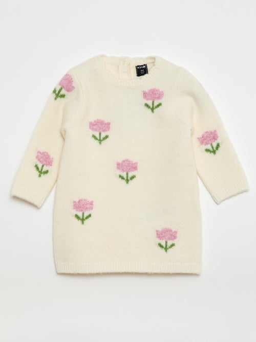 Camisola de malha com padrão jacquard - Kiabi