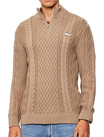 Camisola de Malha de Cabo para Homem Tommy Hilfiger Azul-Marinho