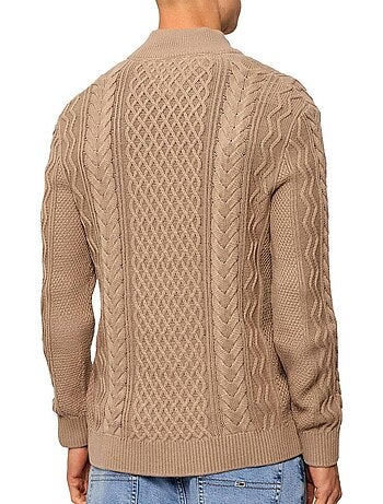 Camisola de Malha de Cabo para Homem Tommy Hilfiger Azul-Marinho