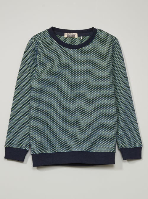 Camisola de malha de tricô - Kiabi