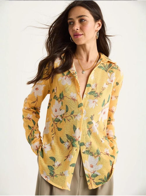 Camisola de malha de verão regular com estampado digital lucci - Kiabi Camisola de malha de verão regular com estampado digital lucci - Kiabi