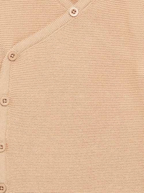 Camisola de malha em ponto de mousse - Kiabi