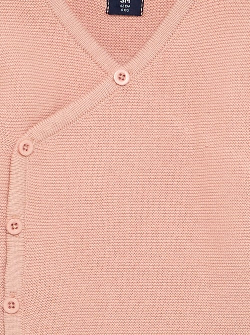 Camisola de malha em ponto de mousse - Kiabi