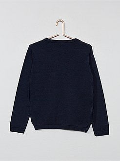 Camisola de malha estriada - Kiabi