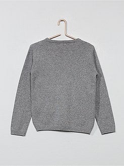 Camisola de malha estriada - Kiabi