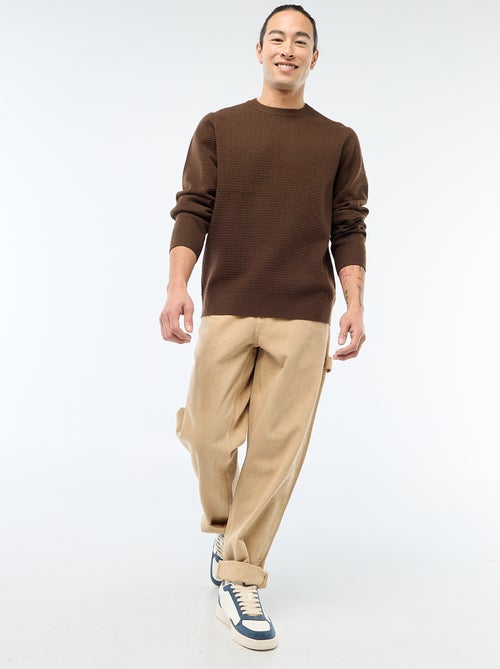 Camisola de Malha Fantasia - Kiabi