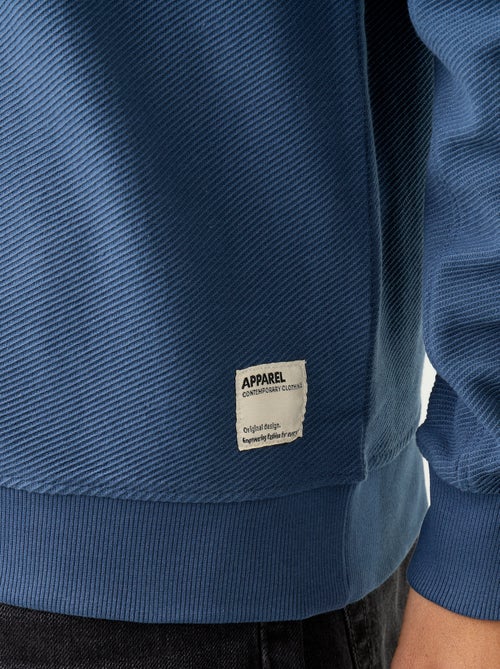 Camisola de malha fina canelada - Kiabi