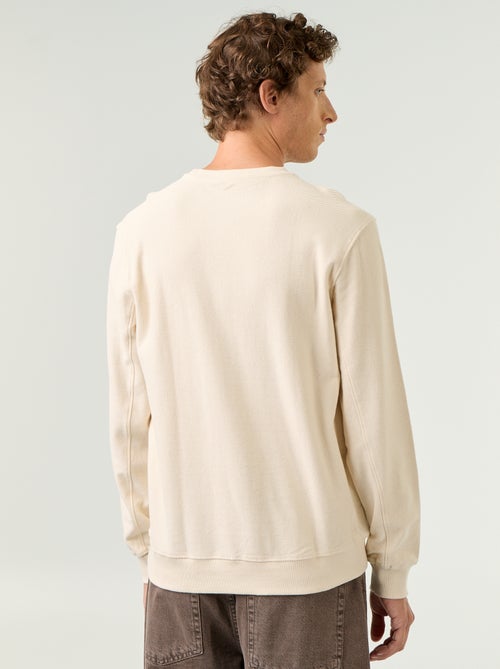 Camisola de malha fina canelada - Kiabi