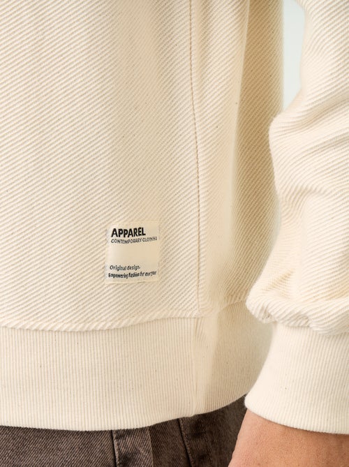 Camisola de malha fina canelada - Kiabi
