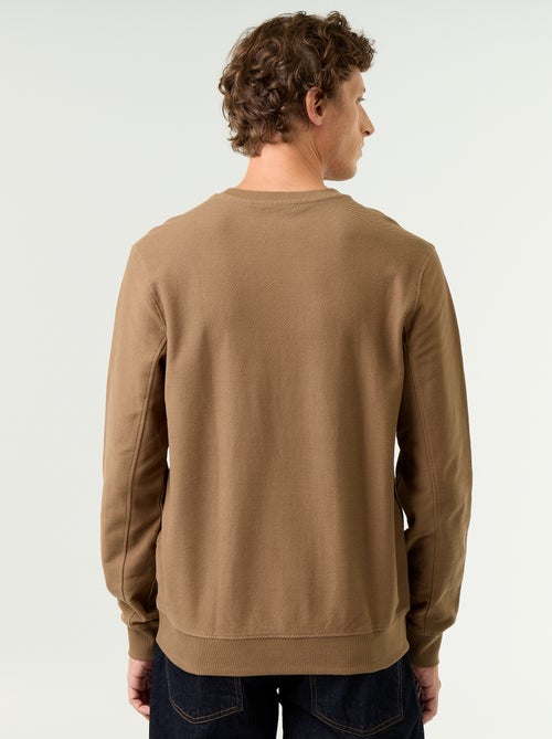 Camisola de malha fina canelada - Kiabi