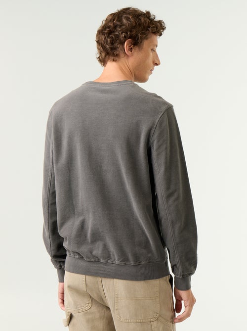 Camisola de malha fina canelada - Kiabi