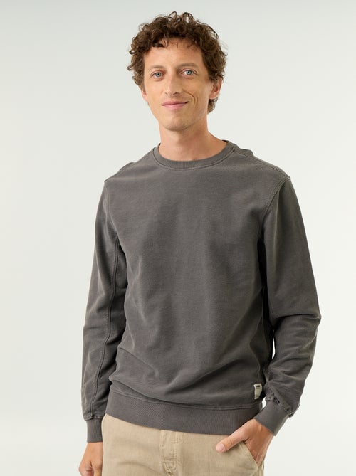 Camisola de malha fina canelada - Kiabi