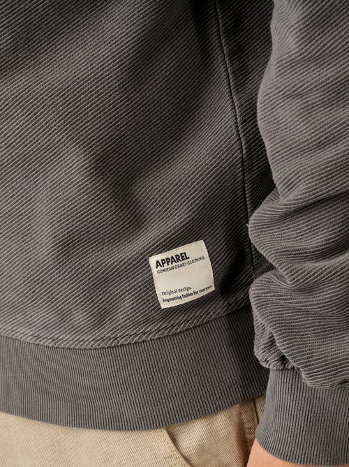 Camisola de malha fina canelada - Kiabi
