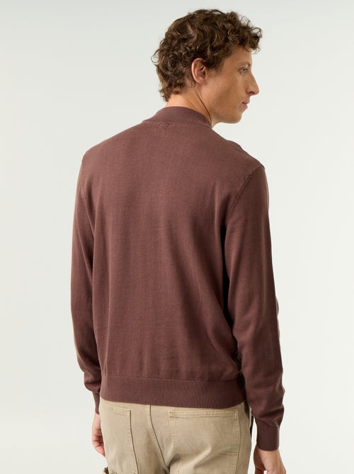 Camisola de malha fina com gola alta - Kiabi Camisola de malha fina com gola alta - Kiabi