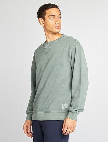 Camisola de malha fina larga