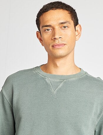 Camisola de malha fina larga