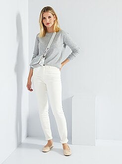 Camisola de malha fina lisa - Kiabi