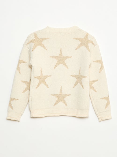 Camisola de malha gola redonda - Kiabi