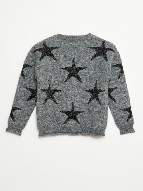 Camisola de malha gola redonda - Kiabi