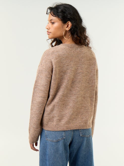 Camisola de malha grossa - Kiabi