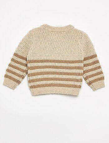 Camisola de malha grossa