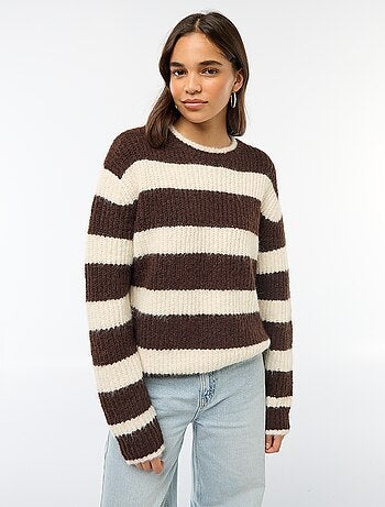 Camisola de malha grossa